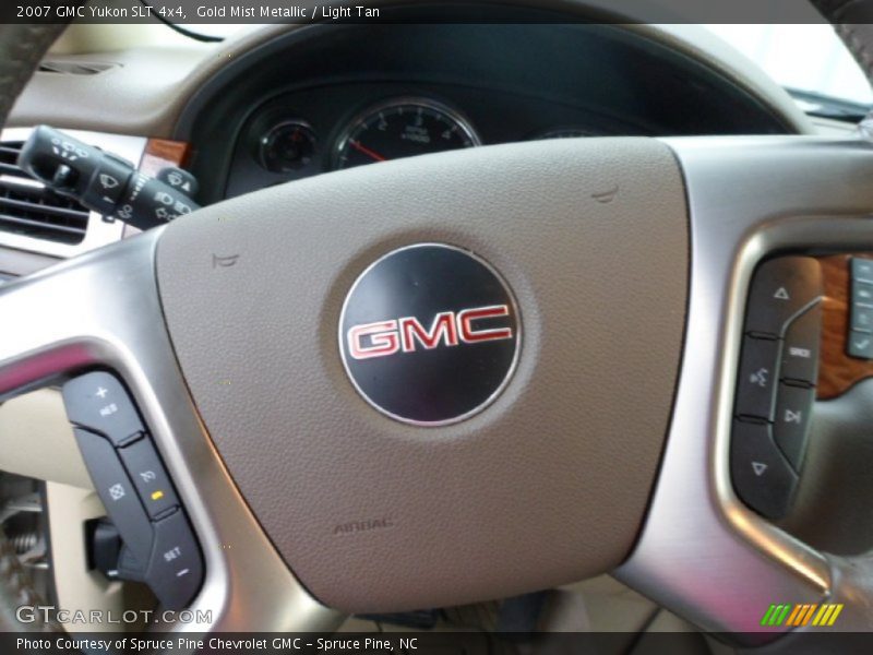 Gold Mist Metallic / Light Tan 2007 GMC Yukon SLT 4x4