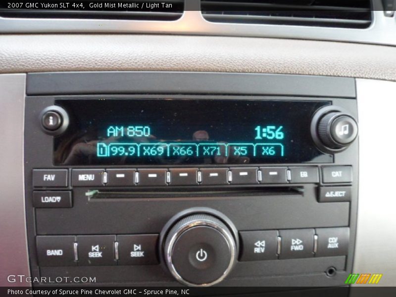 Gold Mist Metallic / Light Tan 2007 GMC Yukon SLT 4x4