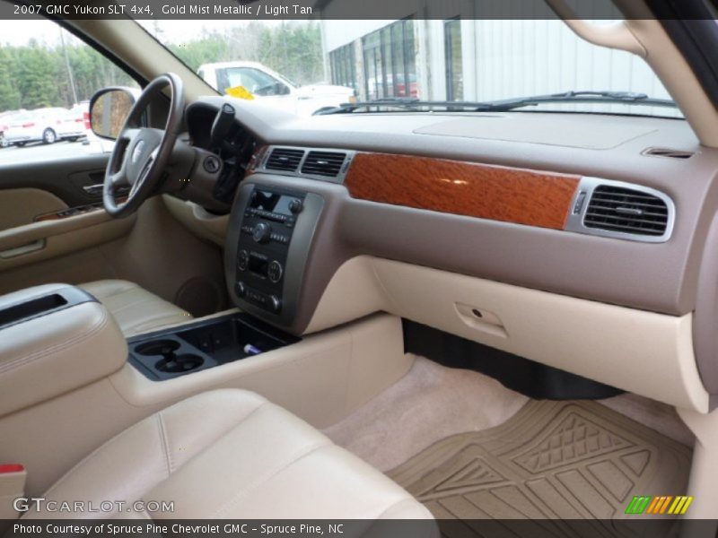 Gold Mist Metallic / Light Tan 2007 GMC Yukon SLT 4x4