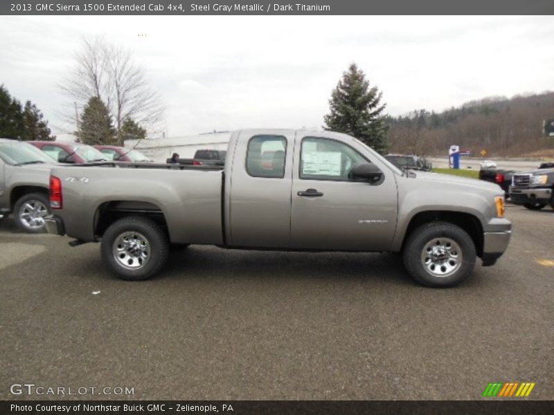  2013 Sierra 1500 Extended Cab 4x4 Steel Gray Metallic