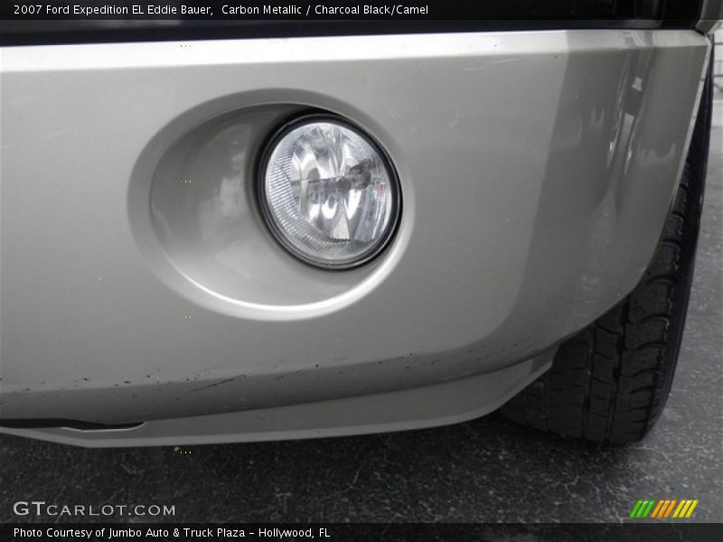 Carbon Metallic / Charcoal Black/Camel 2007 Ford Expedition EL Eddie Bauer