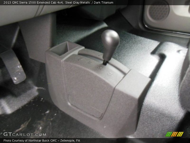 Steel Gray Metallic / Dark Titanium 2013 GMC Sierra 1500 Extended Cab 4x4