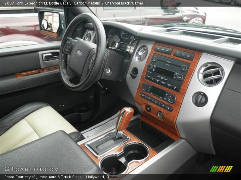  2007 Expedition EL Eddie Bauer Charcoal Black/Camel Interior