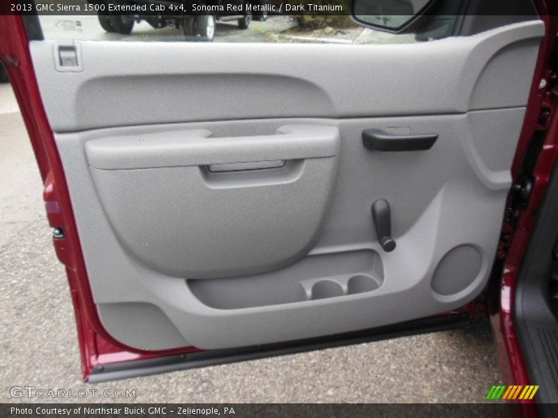 Door Panel of 2013 Sierra 1500 Extended Cab 4x4