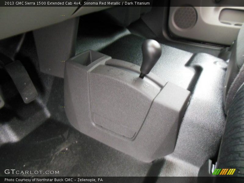 Sonoma Red Metallic / Dark Titanium 2013 GMC Sierra 1500 Extended Cab 4x4