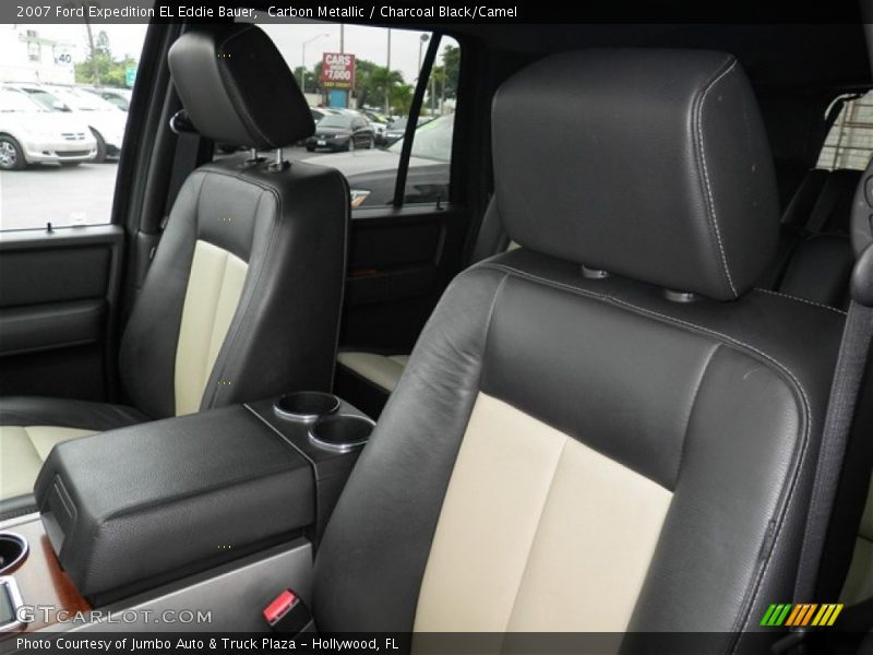  2007 Expedition EL Eddie Bauer Charcoal Black/Camel Interior