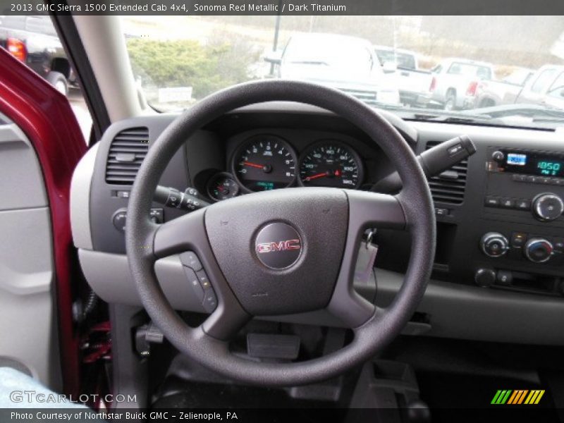  2013 Sierra 1500 Extended Cab 4x4 Steering Wheel