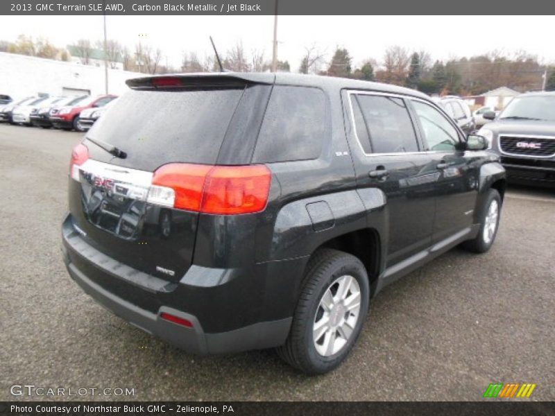 Carbon Black Metallic / Jet Black 2013 GMC Terrain SLE AWD