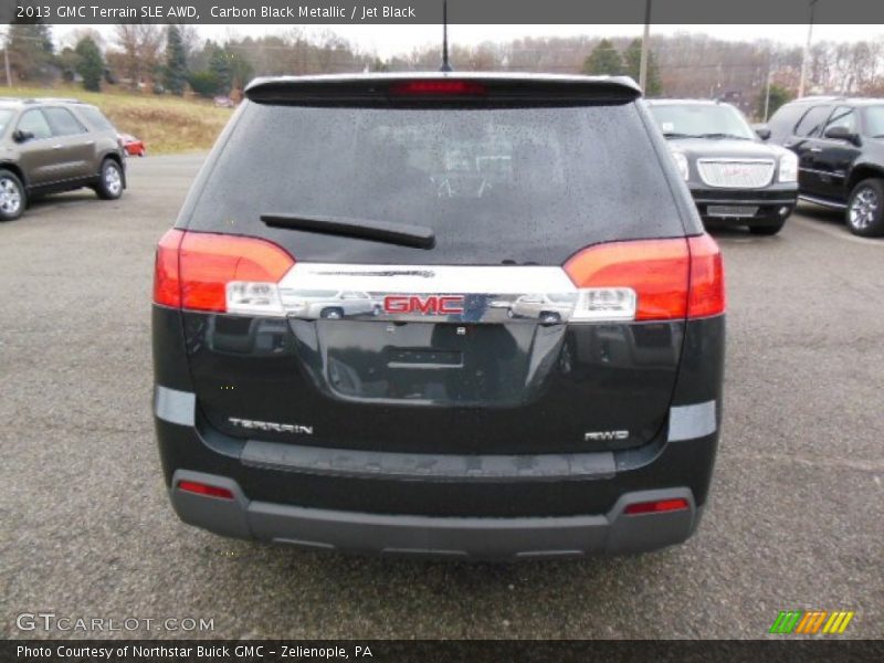 Carbon Black Metallic / Jet Black 2013 GMC Terrain SLE AWD