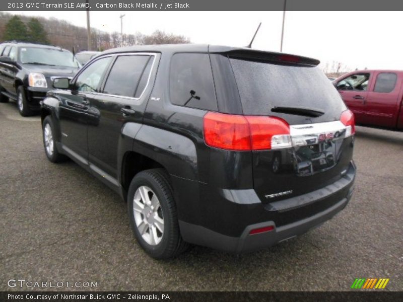 Carbon Black Metallic / Jet Black 2013 GMC Terrain SLE AWD