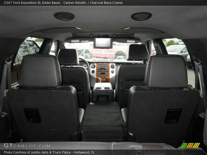  2007 Expedition EL Eddie Bauer Charcoal Black/Camel Interior