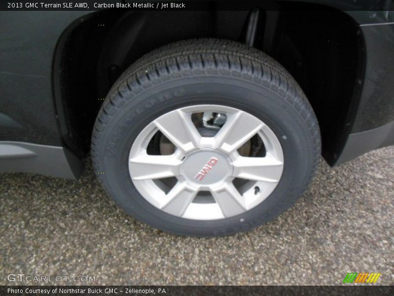 Carbon Black Metallic / Jet Black 2013 GMC Terrain SLE AWD