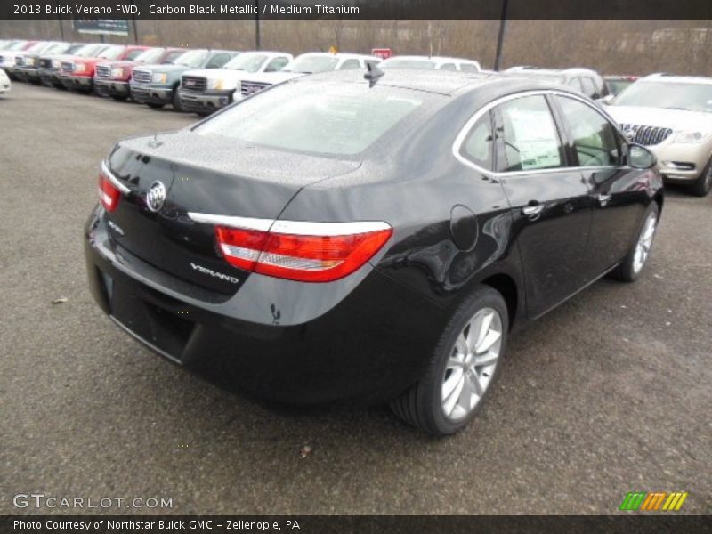 Carbon Black Metallic / Medium Titanium 2013 Buick Verano FWD