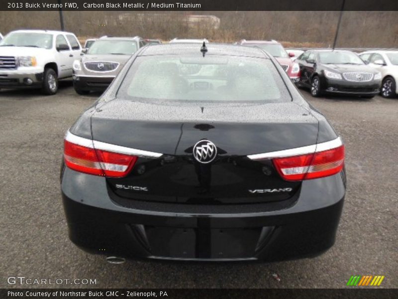 Carbon Black Metallic / Medium Titanium 2013 Buick Verano FWD