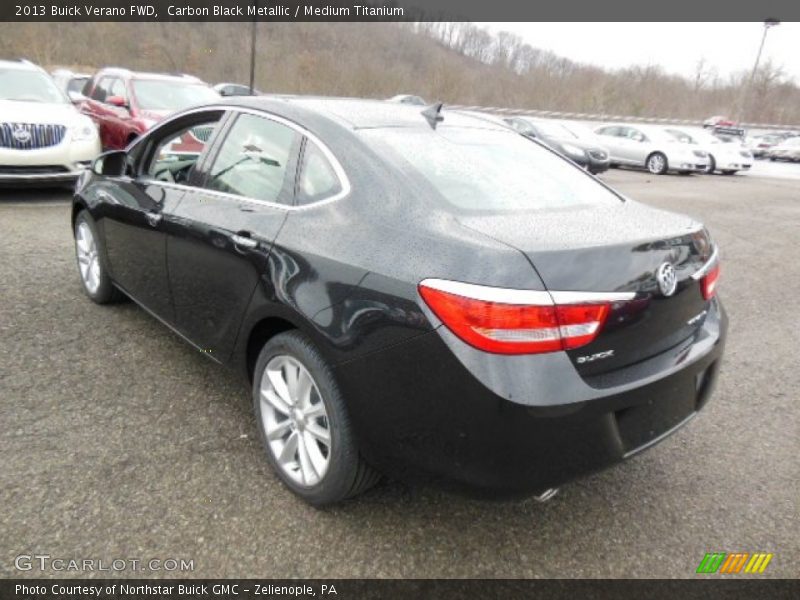 Carbon Black Metallic / Medium Titanium 2013 Buick Verano FWD