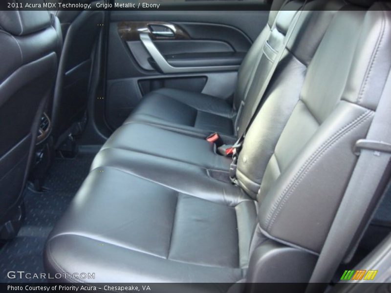 Grigio Metallic / Ebony 2011 Acura MDX Technology