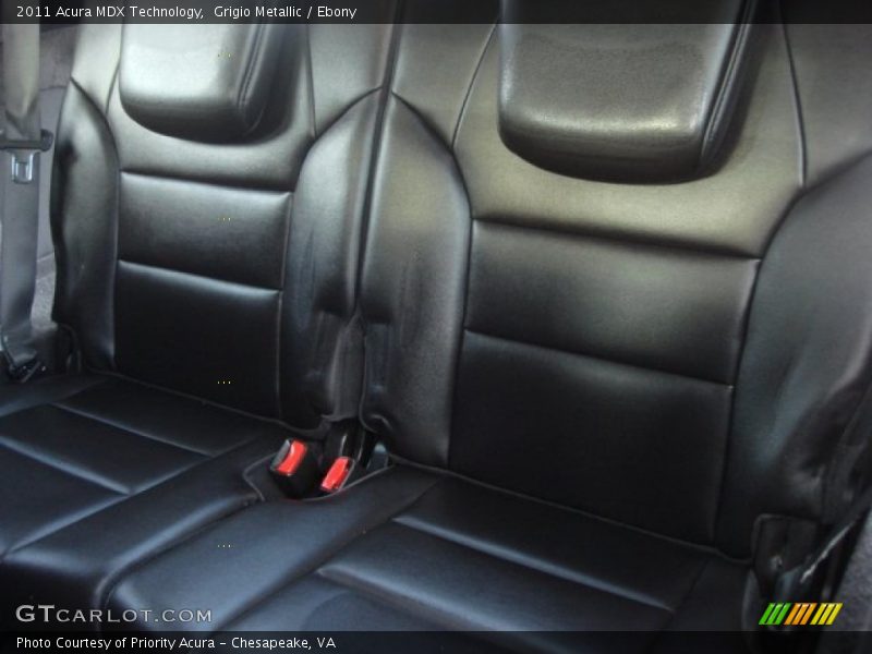 Grigio Metallic / Ebony 2011 Acura MDX Technology