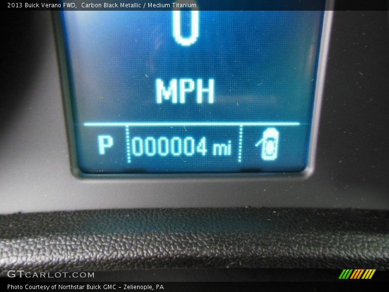 Carbon Black Metallic / Medium Titanium 2013 Buick Verano FWD