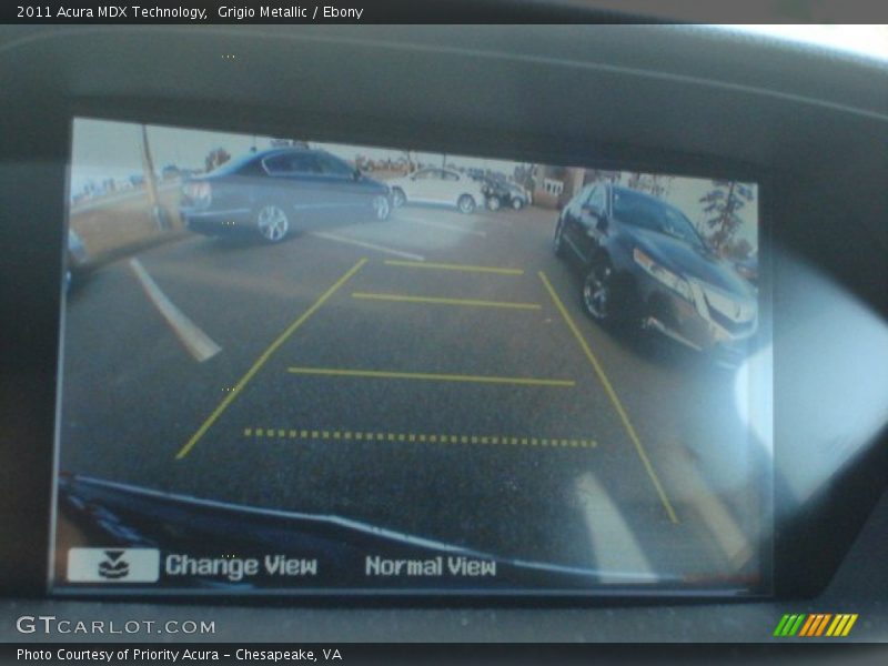 Grigio Metallic / Ebony 2011 Acura MDX Technology