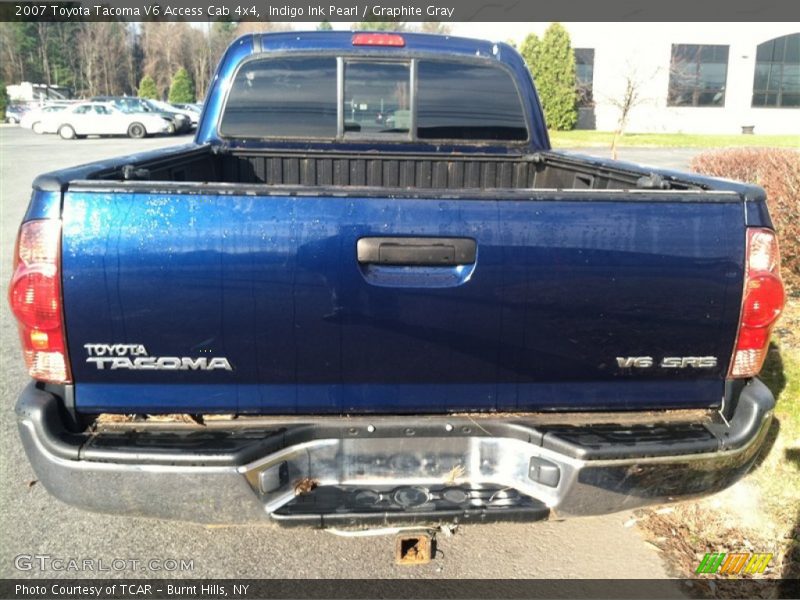 Indigo Ink Pearl / Graphite Gray 2007 Toyota Tacoma V6 Access Cab 4x4