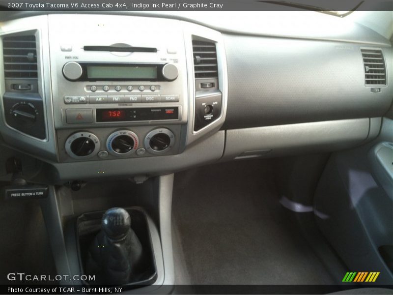Indigo Ink Pearl / Graphite Gray 2007 Toyota Tacoma V6 Access Cab 4x4