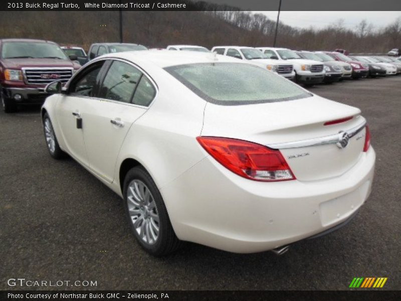 White Diamond Tricoat / Cashmere 2013 Buick Regal Turbo