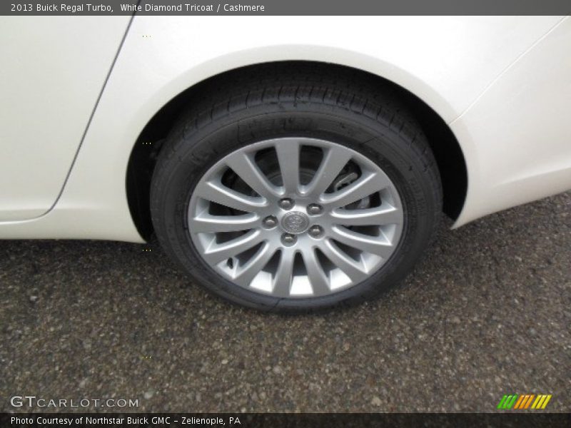 White Diamond Tricoat / Cashmere 2013 Buick Regal Turbo