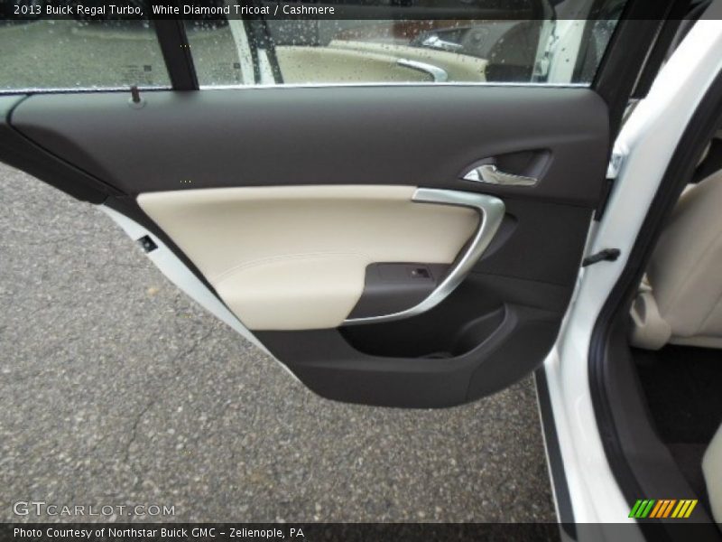 White Diamond Tricoat / Cashmere 2013 Buick Regal Turbo