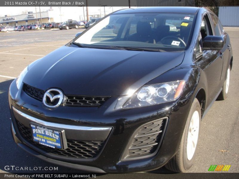 Brilliant Black / Black 2011 Mazda CX-7 i SV