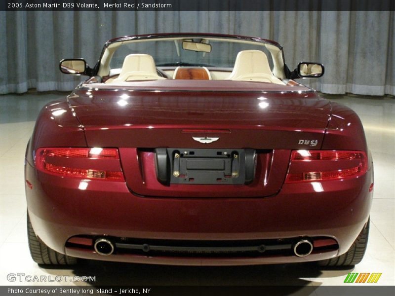 Merlot Red / Sandstorm 2005 Aston Martin DB9 Volante