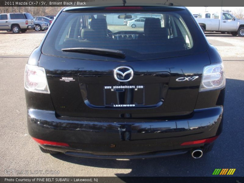 Brilliant Black / Black 2011 Mazda CX-7 i SV