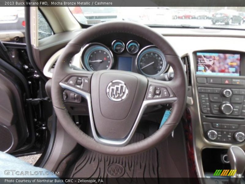Mocha Bronze Metallic / Cashmere 2013 Buick Verano FWD