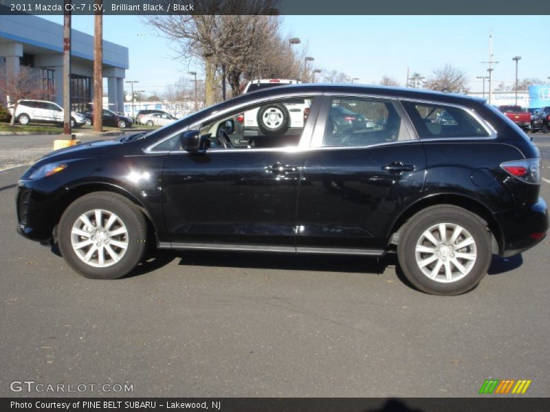 Brilliant Black / Black 2011 Mazda CX-7 i SV