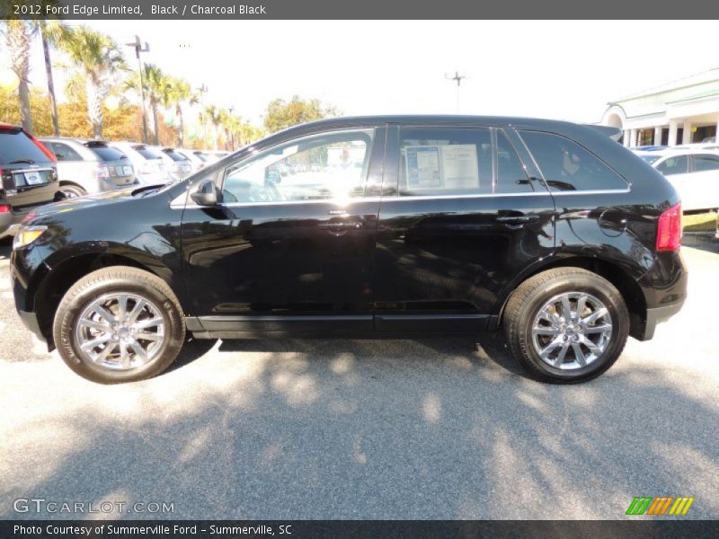 Black / Charcoal Black 2012 Ford Edge Limited