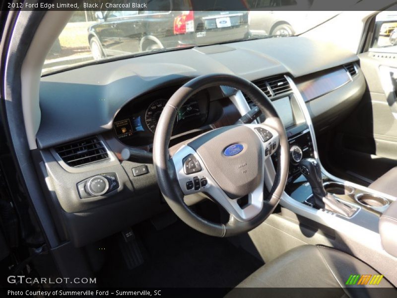 Black / Charcoal Black 2012 Ford Edge Limited