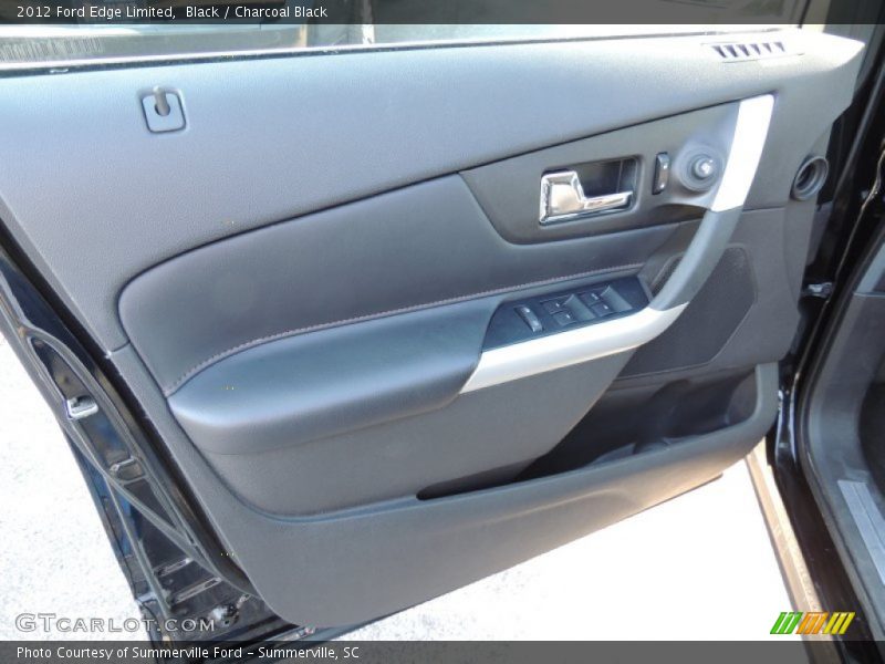 Black / Charcoal Black 2012 Ford Edge Limited