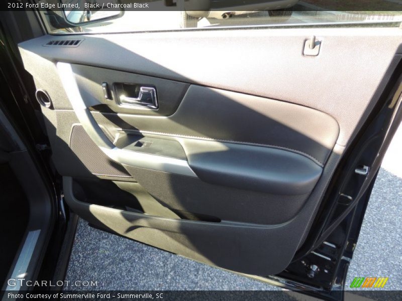 Black / Charcoal Black 2012 Ford Edge Limited