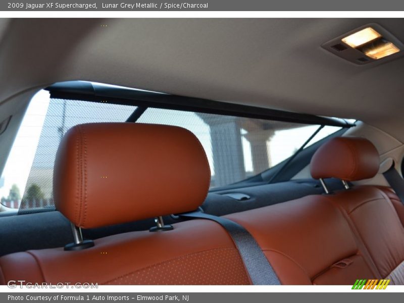 Lunar Grey Metallic / Spice/Charcoal 2009 Jaguar XF Supercharged