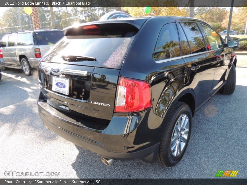 Black / Charcoal Black 2012 Ford Edge Limited