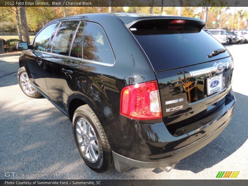 Black / Charcoal Black 2012 Ford Edge Limited