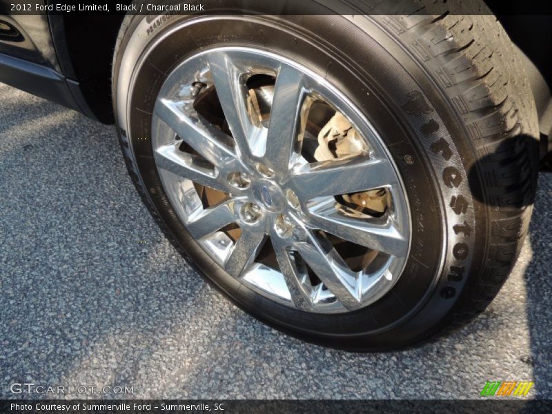Black / Charcoal Black 2012 Ford Edge Limited