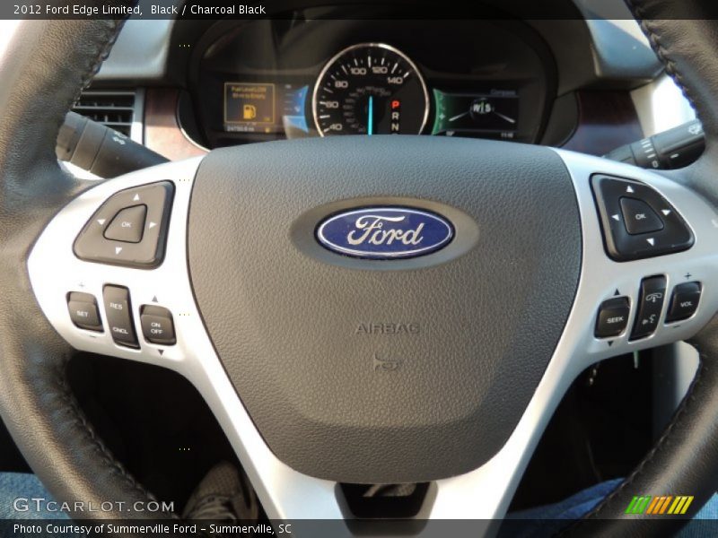 Black / Charcoal Black 2012 Ford Edge Limited