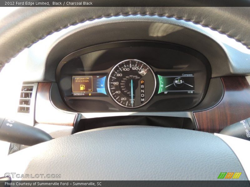 Black / Charcoal Black 2012 Ford Edge Limited