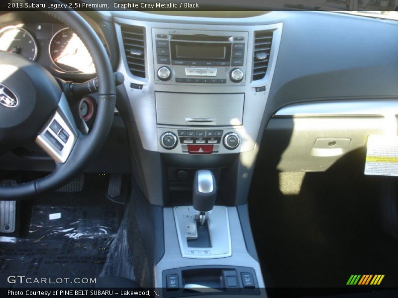 Graphite Gray Metallic / Black 2013 Subaru Legacy 2.5i Premium