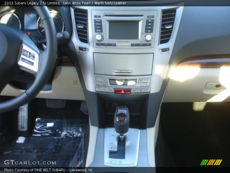 Satin White Pearl / Warm Ivory Leather 2013 Subaru Legacy 2.5i Limited