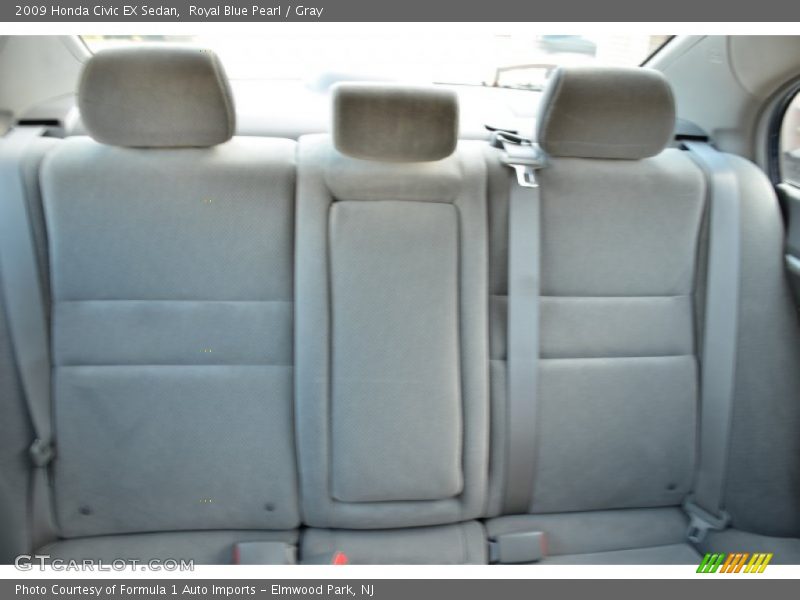 Royal Blue Pearl / Gray 2009 Honda Civic EX Sedan