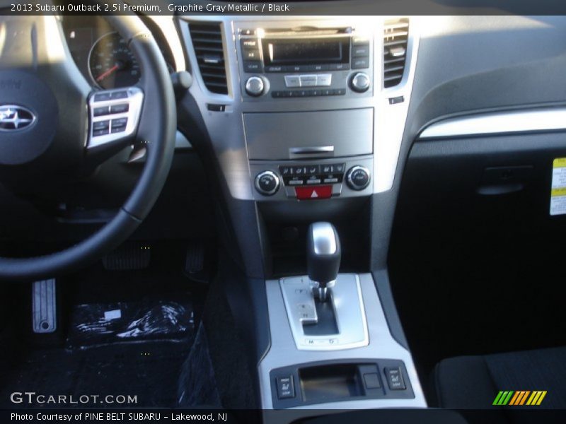 Graphite Gray Metallic / Black 2013 Subaru Outback 2.5i Premium