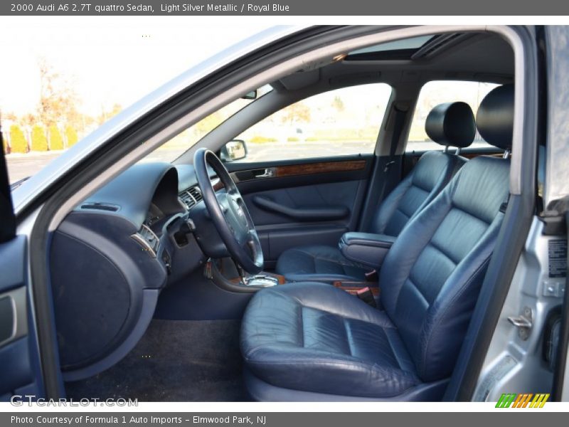  2000 A6 2.7T quattro Sedan Royal Blue Interior