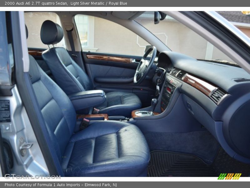  2000 A6 2.7T quattro Sedan Royal Blue Interior