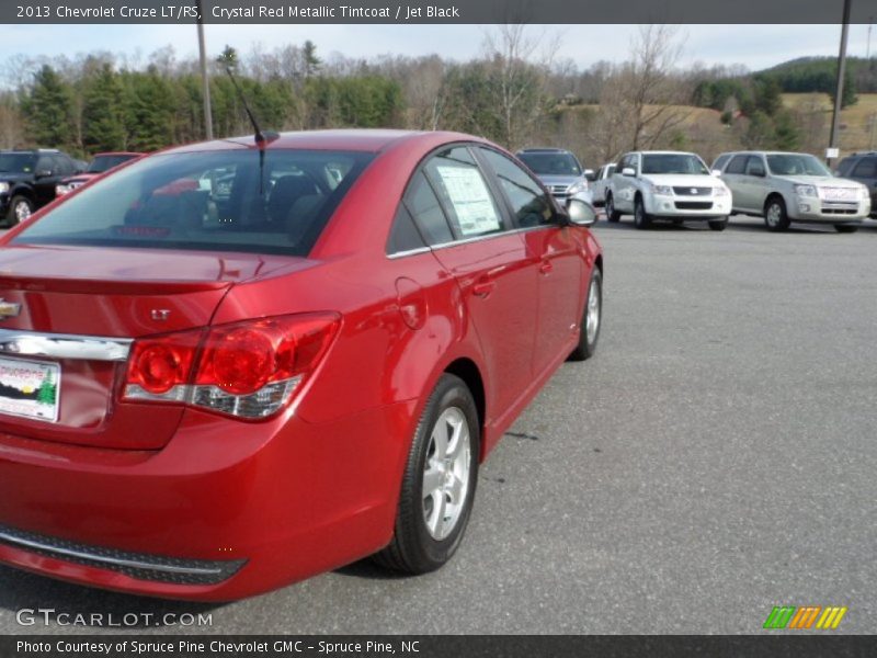 Crystal Red Metallic Tintcoat / Jet Black 2013 Chevrolet Cruze LT/RS
